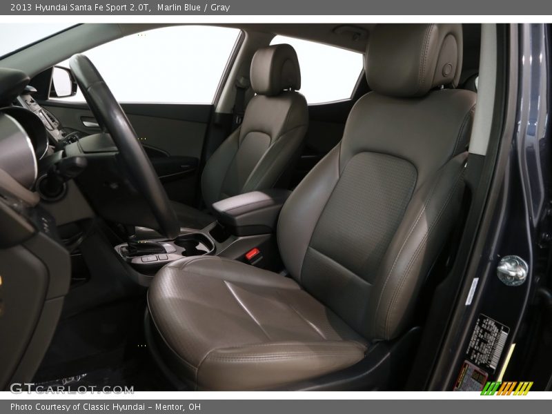 Marlin Blue / Gray 2013 Hyundai Santa Fe Sport 2.0T