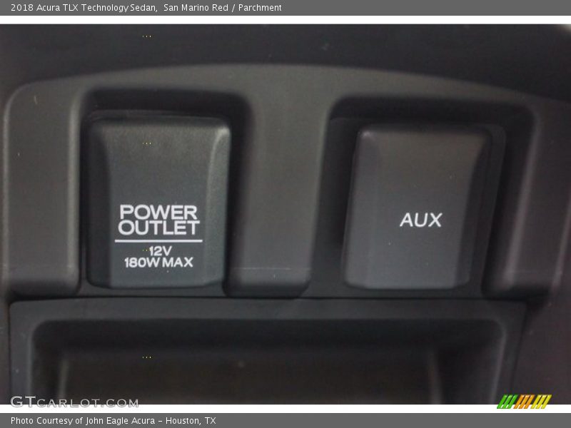 San Marino Red / Parchment 2018 Acura TLX Technology Sedan