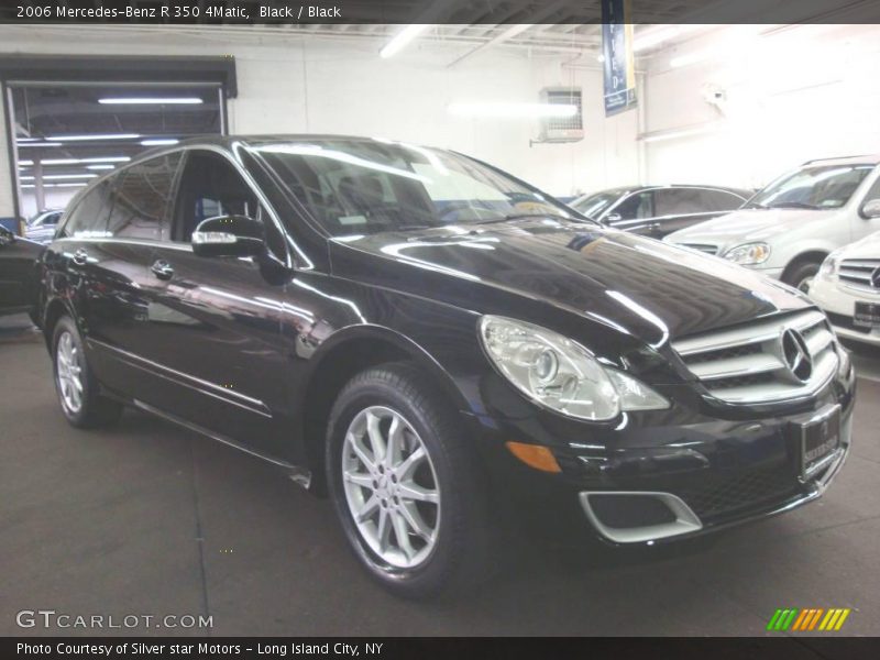 Black / Black 2006 Mercedes-Benz R 350 4Matic