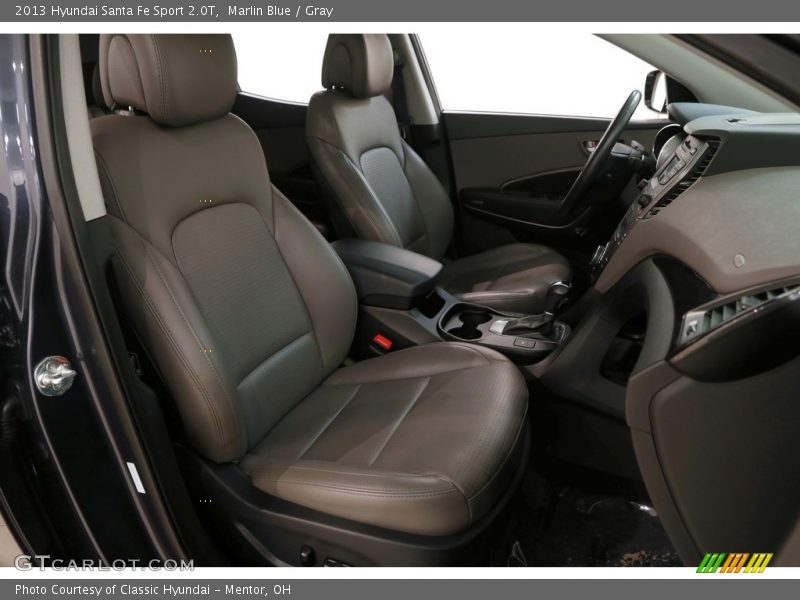 Marlin Blue / Gray 2013 Hyundai Santa Fe Sport 2.0T