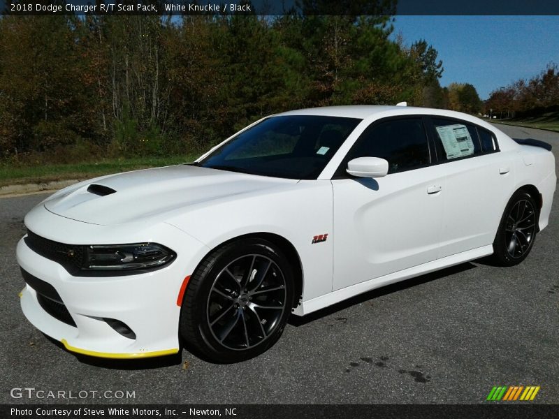 White Knuckle / Black 2018 Dodge Charger R/T Scat Pack