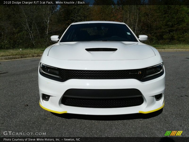 White Knuckle / Black 2018 Dodge Charger R/T Scat Pack