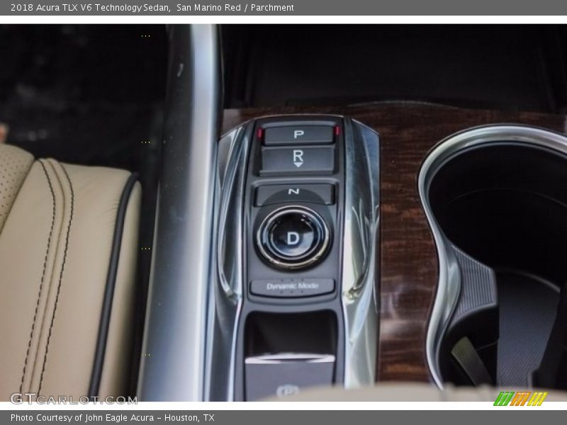 San Marino Red / Parchment 2018 Acura TLX V6 Technology Sedan
