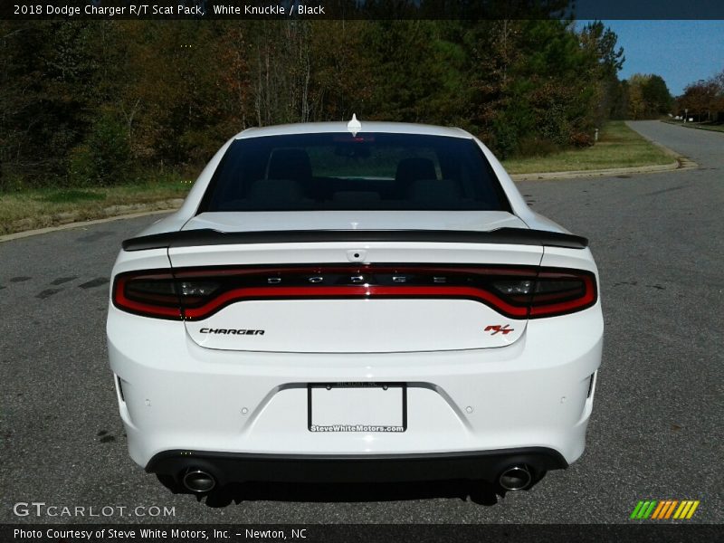 White Knuckle / Black 2018 Dodge Charger R/T Scat Pack