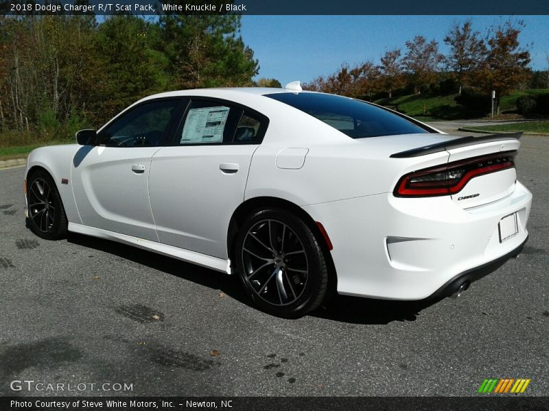 White Knuckle / Black 2018 Dodge Charger R/T Scat Pack