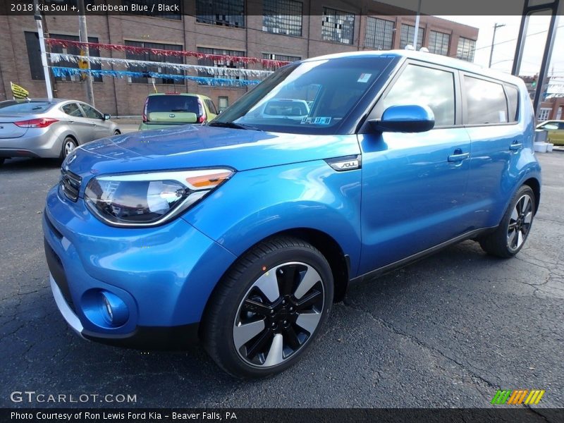 Front 3/4 View of 2018 Soul +