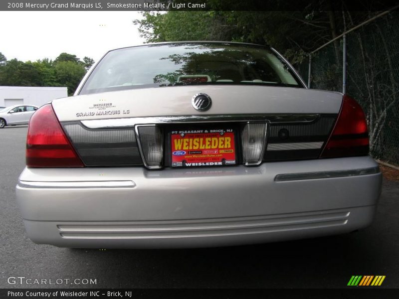 Smokestone Metallic / Light Camel 2008 Mercury Grand Marquis LS