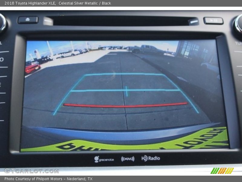 Celestial Silver Metallic / Black 2018 Toyota Highlander XLE