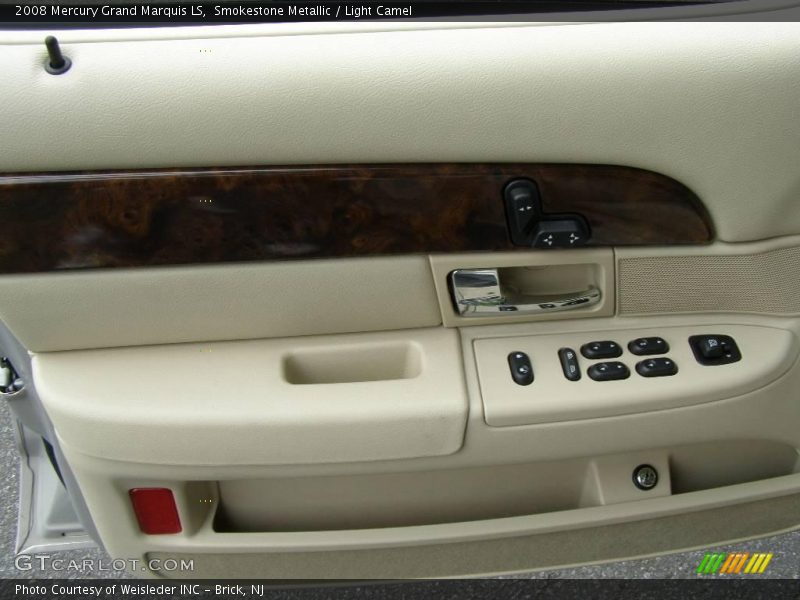 Smokestone Metallic / Light Camel 2008 Mercury Grand Marquis LS