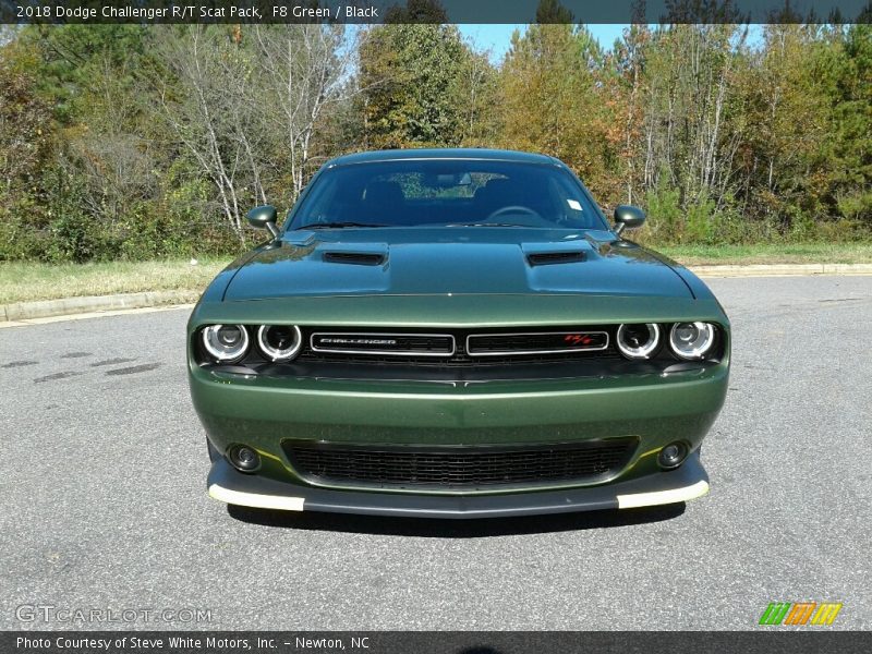 F8 Green / Black 2018 Dodge Challenger R/T Scat Pack