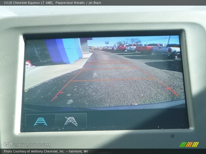 Pepperdust Metallic / Jet Black 2018 Chevrolet Equinox LT AWD