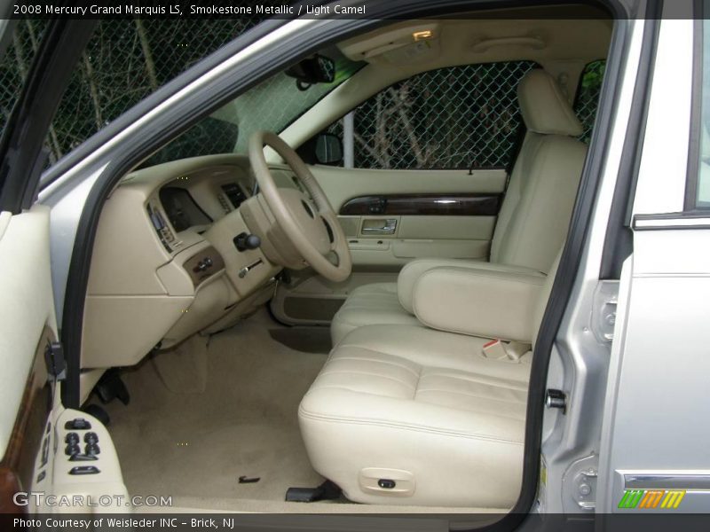 Smokestone Metallic / Light Camel 2008 Mercury Grand Marquis LS