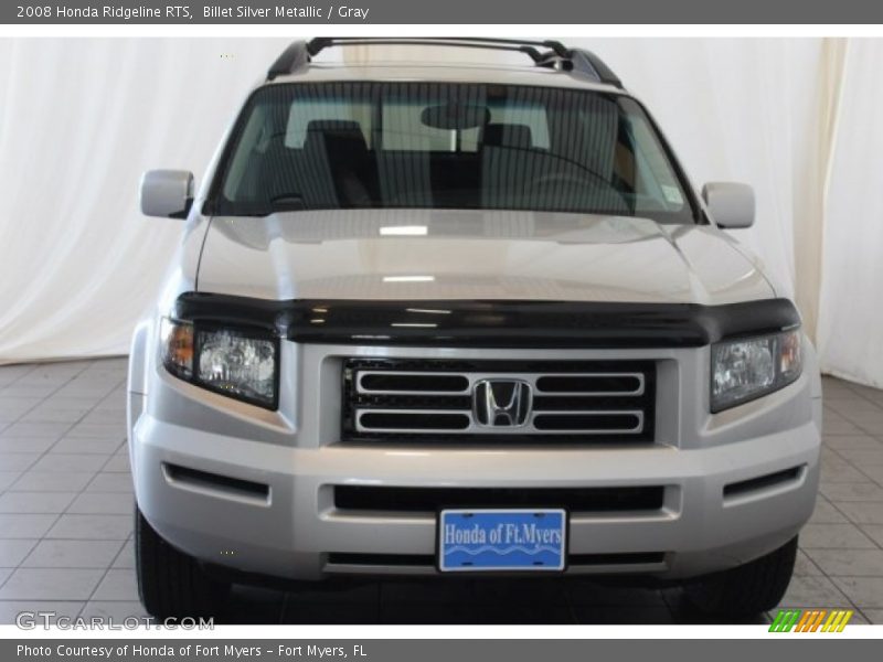 Billet Silver Metallic / Gray 2008 Honda Ridgeline RTS
