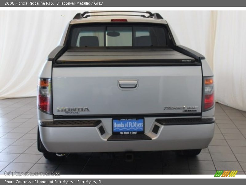 Billet Silver Metallic / Gray 2008 Honda Ridgeline RTS