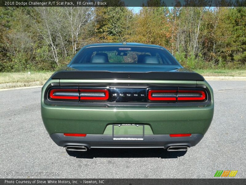 F8 Green / Black 2018 Dodge Challenger R/T Scat Pack