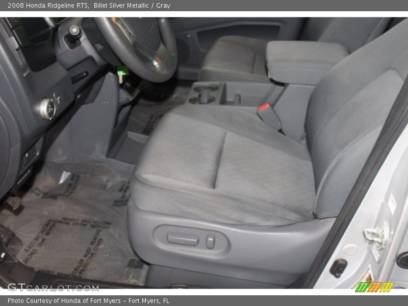 Billet Silver Metallic / Gray 2008 Honda Ridgeline RTS