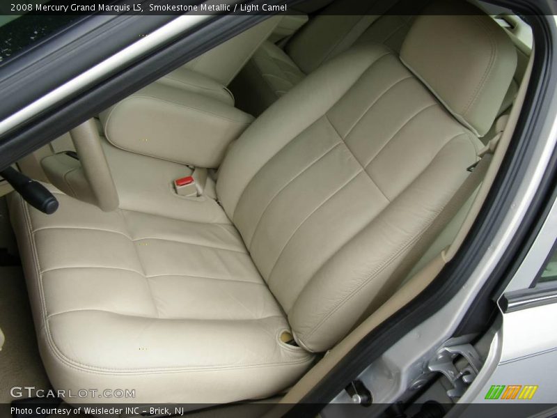 Smokestone Metallic / Light Camel 2008 Mercury Grand Marquis LS