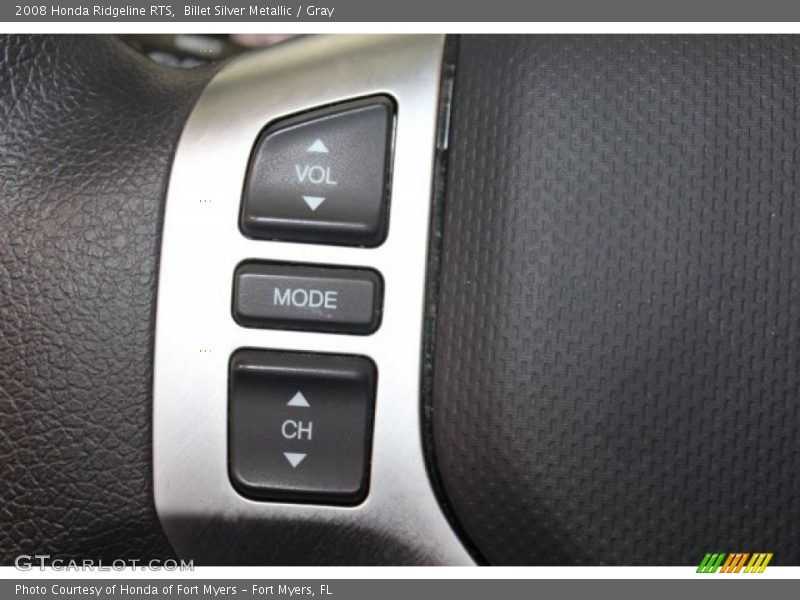 Billet Silver Metallic / Gray 2008 Honda Ridgeline RTS