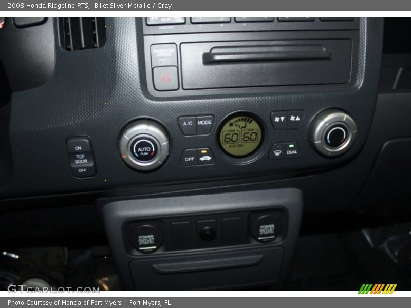 Billet Silver Metallic / Gray 2008 Honda Ridgeline RTS
