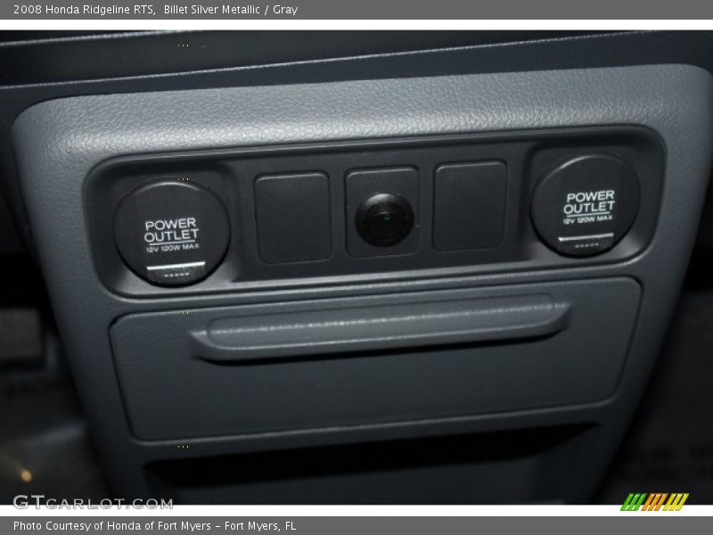 Billet Silver Metallic / Gray 2008 Honda Ridgeline RTS
