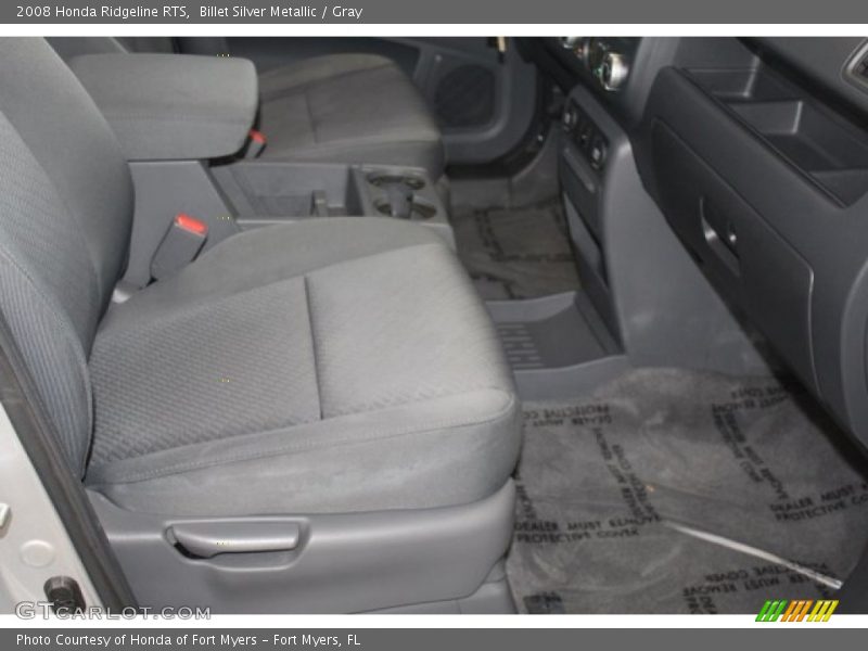 Billet Silver Metallic / Gray 2008 Honda Ridgeline RTS