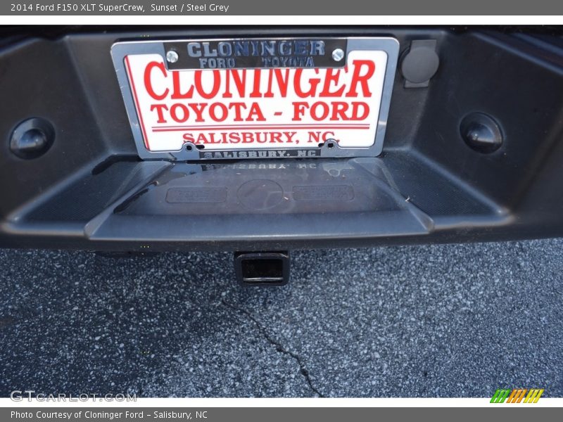 Sunset / Steel Grey 2014 Ford F150 XLT SuperCrew