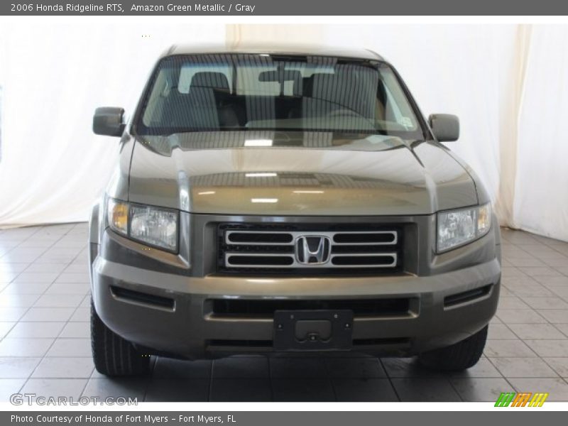 Amazon Green Metallic / Gray 2006 Honda Ridgeline RTS