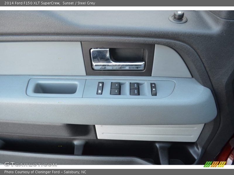Sunset / Steel Grey 2014 Ford F150 XLT SuperCrew
