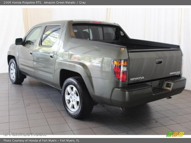 Amazon Green Metallic / Gray 2006 Honda Ridgeline RTS