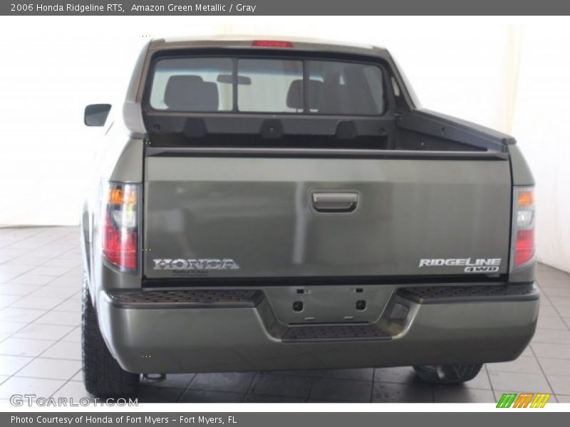 Amazon Green Metallic / Gray 2006 Honda Ridgeline RTS