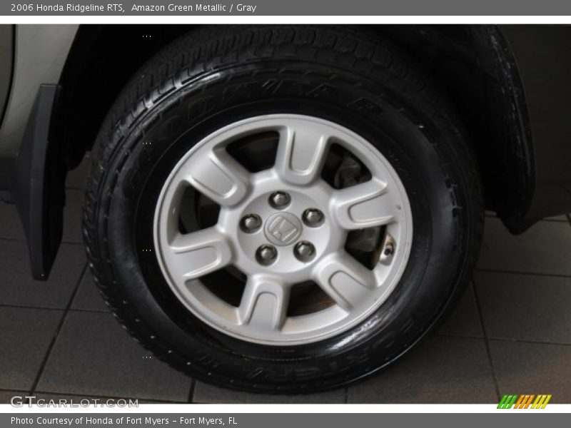 Amazon Green Metallic / Gray 2006 Honda Ridgeline RTS