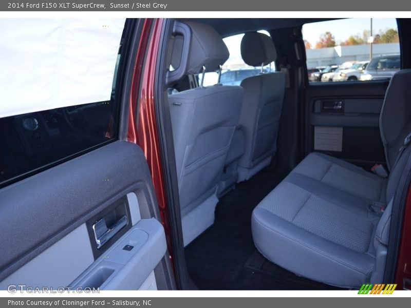 Sunset / Steel Grey 2014 Ford F150 XLT SuperCrew