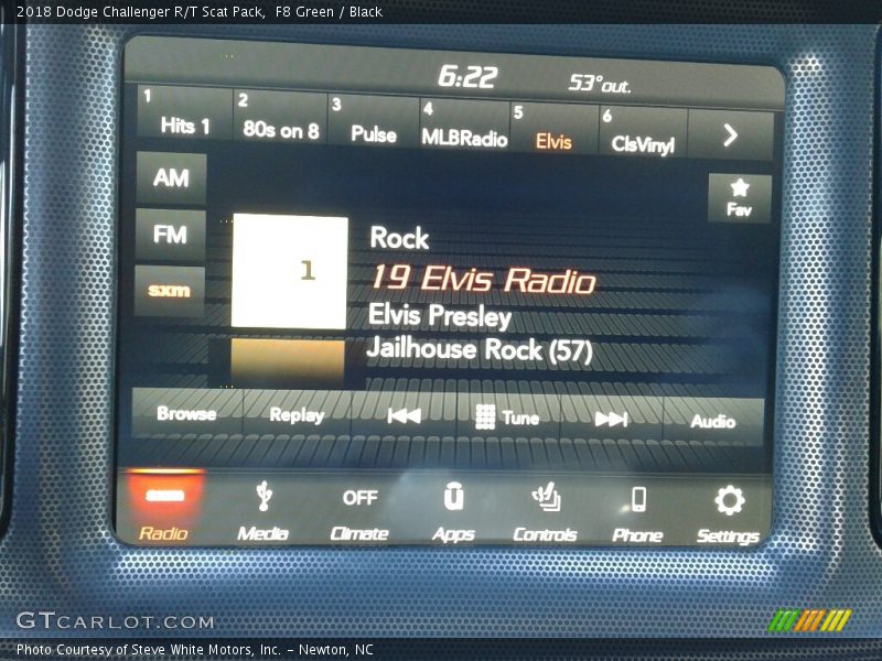 F8 Green / Black 2018 Dodge Challenger R/T Scat Pack