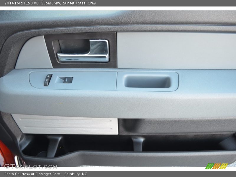 Sunset / Steel Grey 2014 Ford F150 XLT SuperCrew
