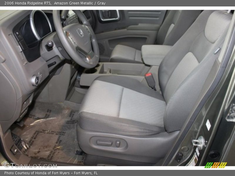 Amazon Green Metallic / Gray 2006 Honda Ridgeline RTS