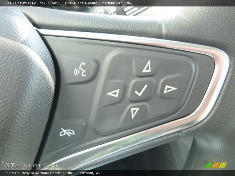 Sandy Ridge Metallic / Medium Ash Gray 2018 Chevrolet Equinox LS AWD