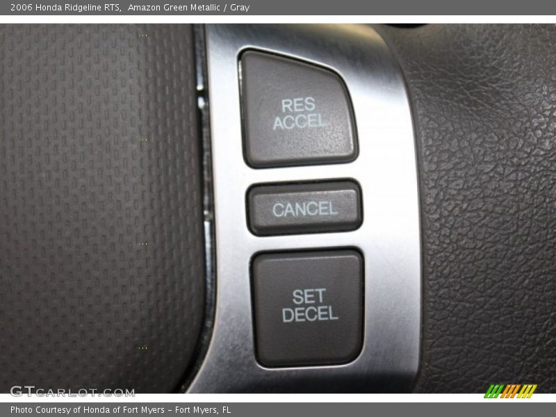 Amazon Green Metallic / Gray 2006 Honda Ridgeline RTS
