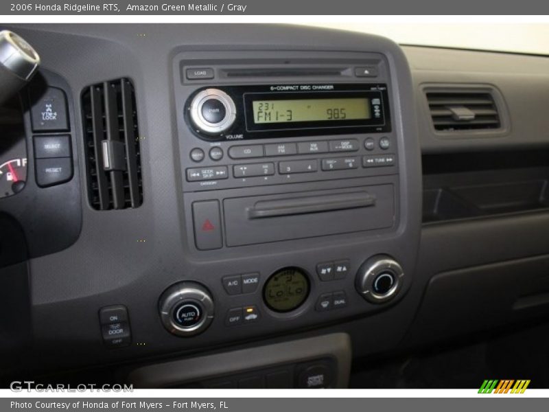 Amazon Green Metallic / Gray 2006 Honda Ridgeline RTS