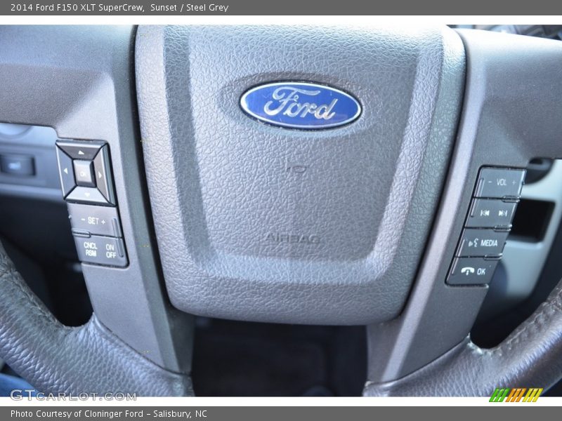 Sunset / Steel Grey 2014 Ford F150 XLT SuperCrew