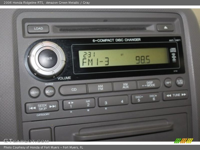 Amazon Green Metallic / Gray 2006 Honda Ridgeline RTS
