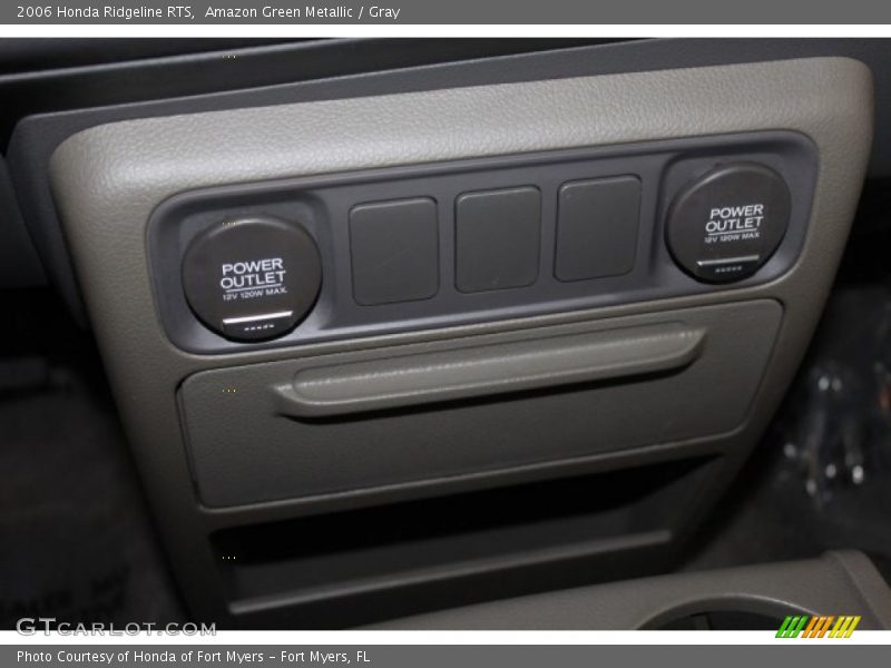 Amazon Green Metallic / Gray 2006 Honda Ridgeline RTS