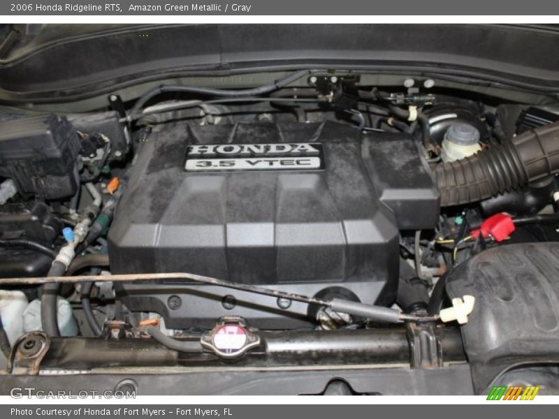 Amazon Green Metallic / Gray 2006 Honda Ridgeline RTS