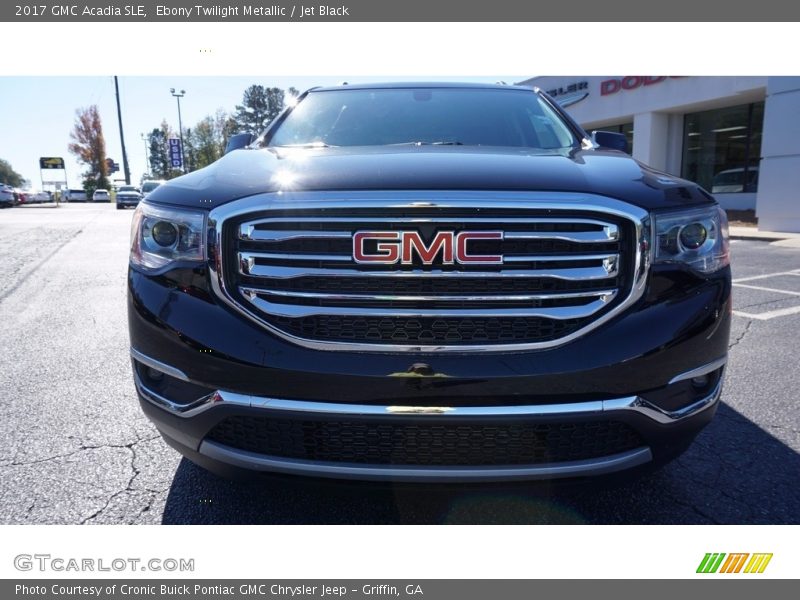 Ebony Twilight Metallic / Jet Black 2017 GMC Acadia SLE