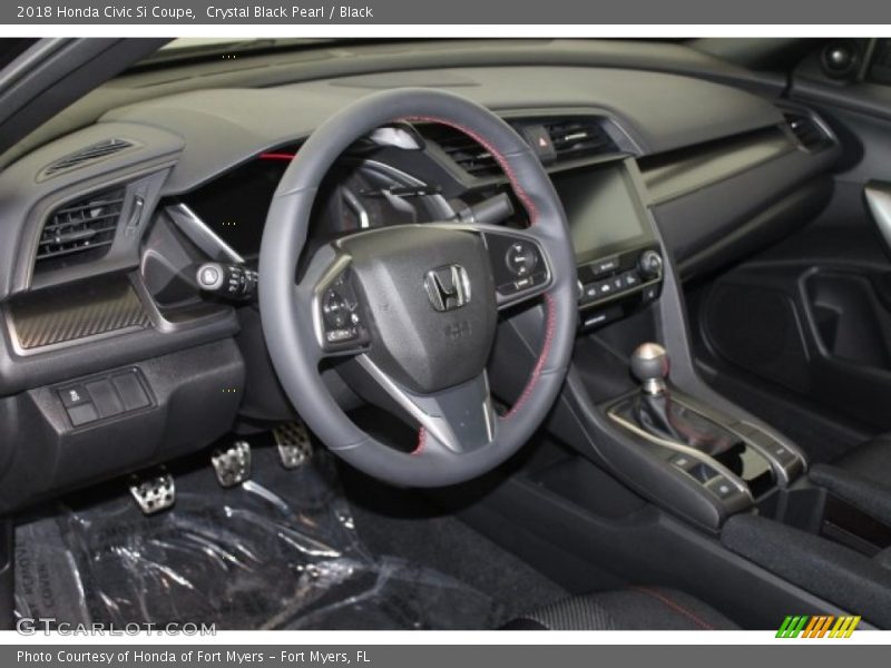 Dashboard of 2018 Civic Si Coupe