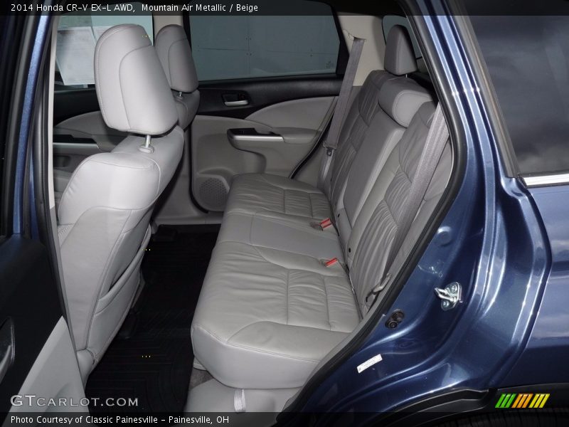 Mountain Air Metallic / Beige 2014 Honda CR-V EX-L AWD