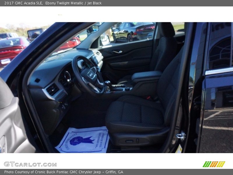 Ebony Twilight Metallic / Jet Black 2017 GMC Acadia SLE