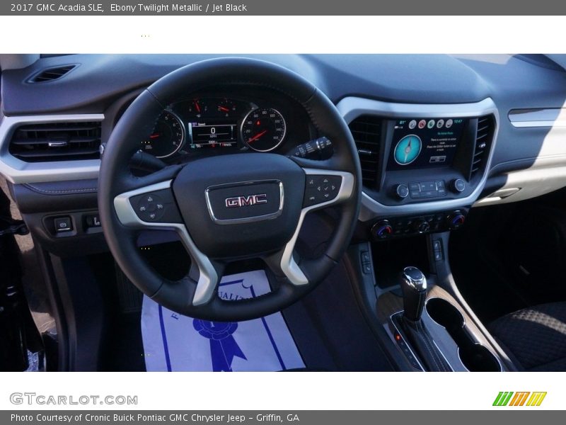 Ebony Twilight Metallic / Jet Black 2017 GMC Acadia SLE