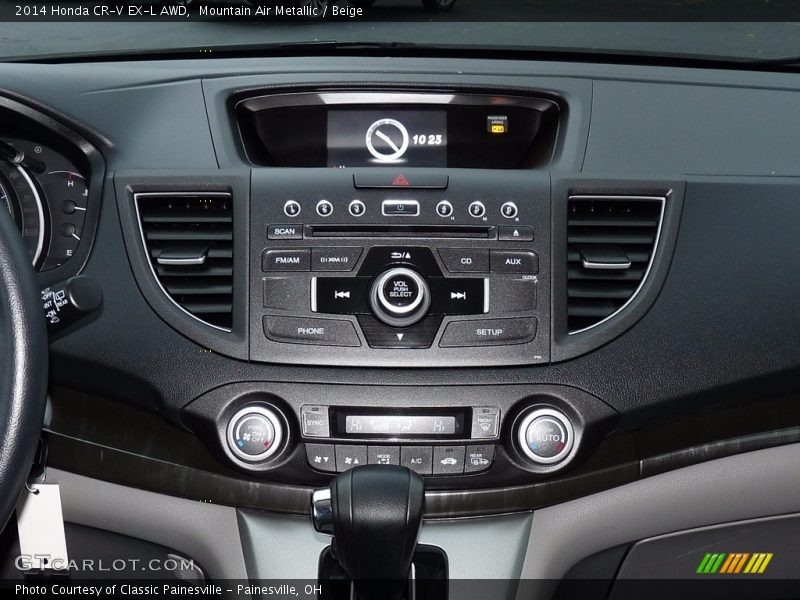 Mountain Air Metallic / Beige 2014 Honda CR-V EX-L AWD