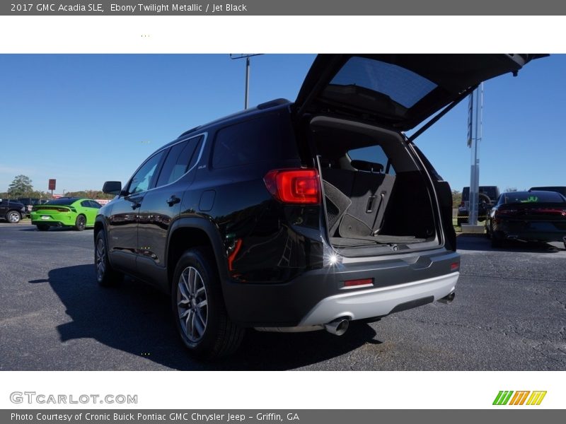 Ebony Twilight Metallic / Jet Black 2017 GMC Acadia SLE