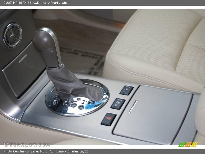 Ivory Pearl / Wheat 2007 Infiniti FX 35 AWD